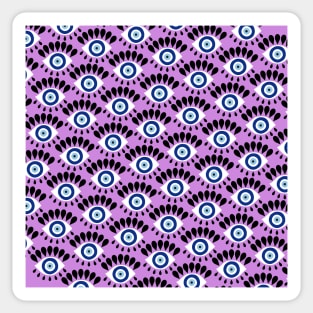 Evil Eye Pattern Sticker